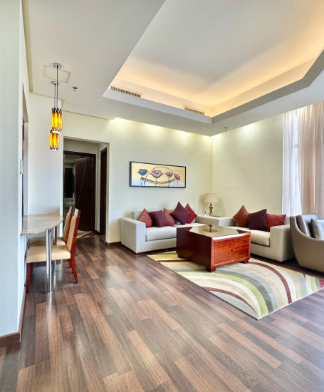 Fully furnished luxury one Bedroom Serviced Apartment For Rent in Bneid Al Qar