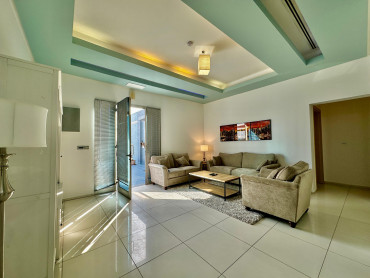 Rooftop 2-bedroom furnished apartment with Terrace  for rent in salwa