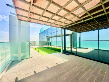 Luxury Seaview Beautiful penthouse with terrace for rent in Sabha Al Salem