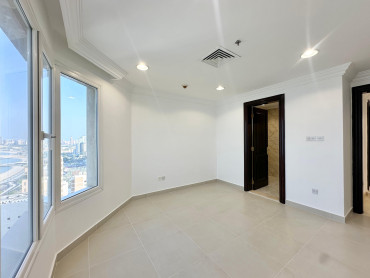 Three bedroom Seaview apartment with balcony for rent in  Shaab Al bahari 